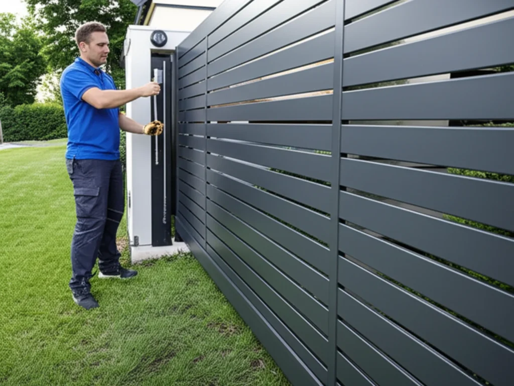 Gate-opener-repair-installation